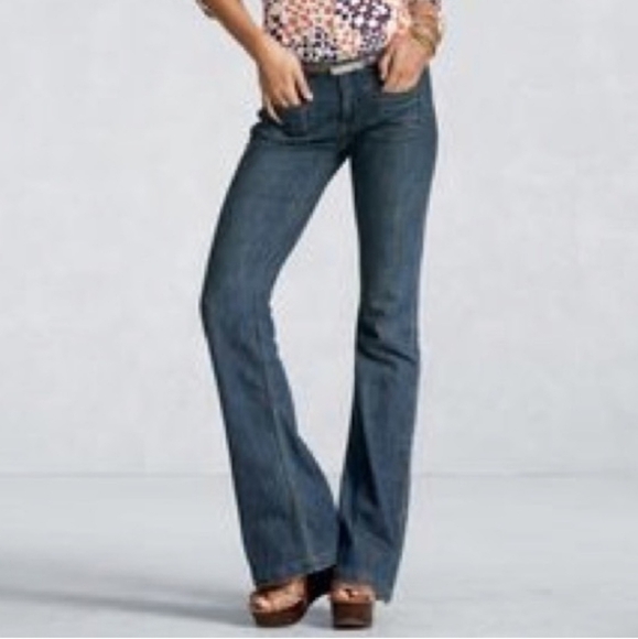 CAbi Denim - CAbi flare leg retro blue jeans sz 4